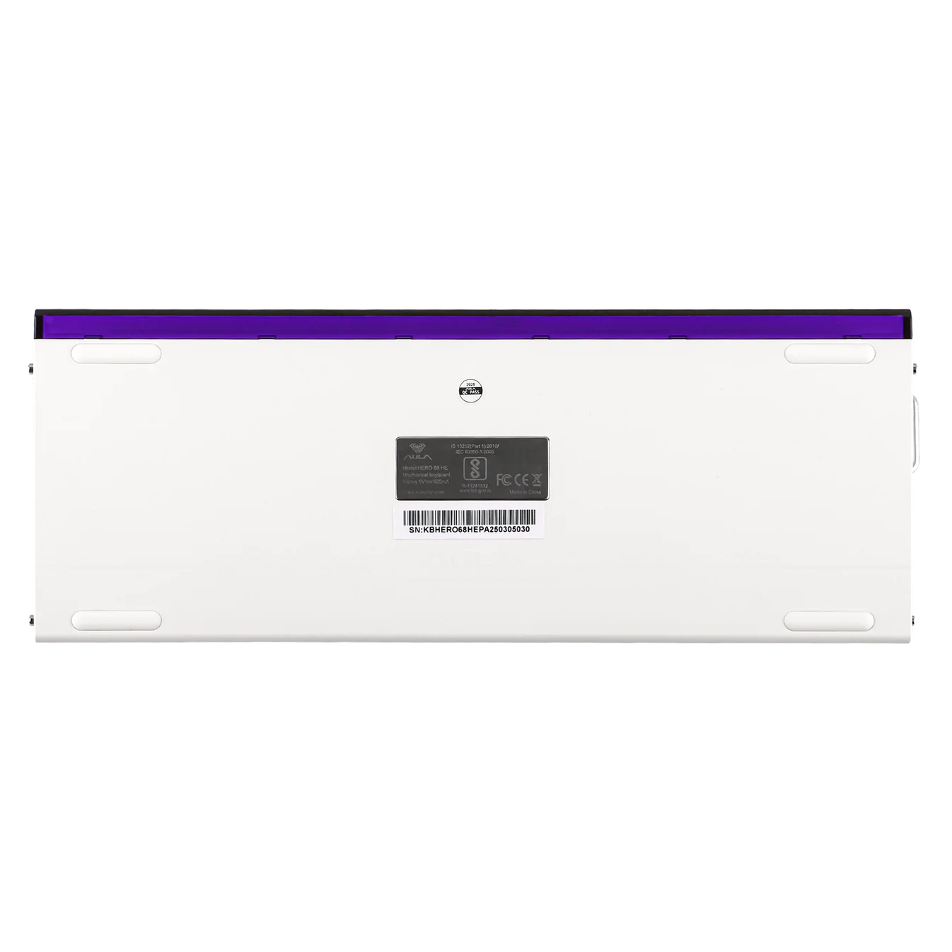 AULA HERO 68 HE Magnetic Switch White - Image 2